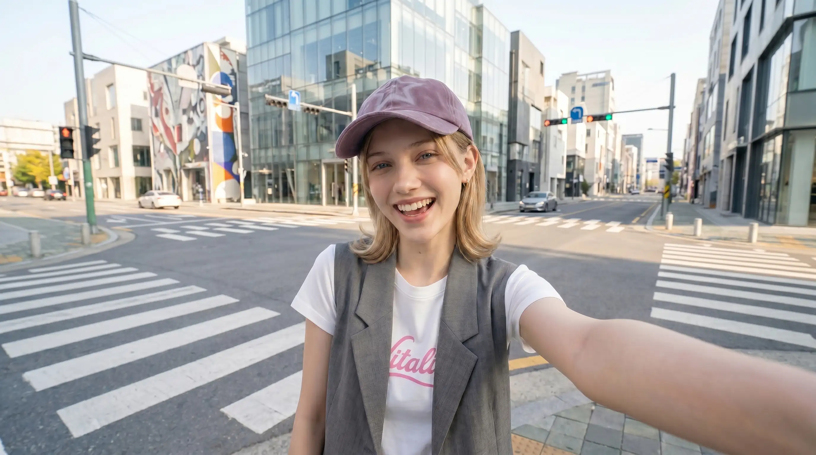 OPPO Reno 街区人物场景图